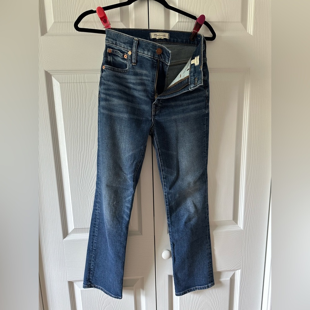Madewell Slim Demi-Boot Jeans - sz23